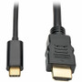 Tripp Lite series U444-016-H USB/HDMI Audio/Video Cable - 16 ft (4.88 m) HDMI/USB A/V Cable for Smartphone, Projector, Ultrabook, - 1 (Fleet Network)