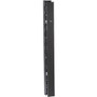 Black Box Vertical IT Rackmount Cable Manager - 45U x 6"W, Single-Sided, Black - Cover - Black - 45U Rack Height x 72" (1828.80 mm) (Fleet Network)