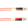 Black Box Fiber Optic Duplex Patch Network Cable - 65.6 ft Fiber Optic Network Cable for Network Device - First End: 2 x LC Network - (Fleet Network)