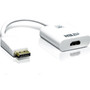 ATEN DisplayPort to 4K HDMI Active Adapter - DisplayPort/HDMI Video Cable for Audio/Video Device, TV - First End: 1 x DisplayPort 1.2a (Fleet Network)