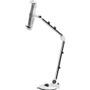 SIIG CE-MT1X12-S1 Desk Mount for Smartphone, Tablet PC, e-book Reader, iPad - White - 12" Screen Support - 2.20 lb (997.90 g) Load - 1 (Fleet Network)