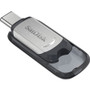 SanDisk Ultra USB TYPE-C Flash Drive - 64 GB - USB Type C - Gray - 5 Year Warranty (SDCZ450-064G-A46)