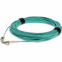AddOn 35m LC to LC Aqua OM3 Duplex OFNR (Riser-Rated) Fiber Patch Cable - 114.8 ft (35 m) Fiber Optic Network Cable for Network Patch (Fleet Network)