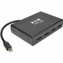 Tripp Lite by Eaton B155-004-DP-V2 4-Port Mini DisplayPort 1.2 to DisplayPort MST Hub - 3840 × 2160 - DisplayPort (Fleet Network)