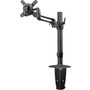 Tripp Lite DDR1327SFC Clamp Mount for Flat Panel Display - Black - 1 Display(s) Supported - 13" to 27" Screen Support - 9.98 kg Load (DDR1327SFC)