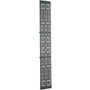Panduit S Type Cable Management Bracket 12" Full Length - Cable Manager - Black - 42U Rack Height - 1 Pack (Fleet Network)