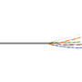 Kramer CAT 5E U/UTP LSZH Cable - Grey - 1000 ft Category 5e Network Cable for Network Device - First End: Bare Wire - Second End: Bare (Fleet Network)