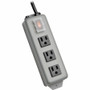 Tripp Lite series Waber 3SP9 3-Outlet Power Strip - NEMA 5-15P - 3 x NEMA 5-15R - 9 ft (2.74 m) Cord - 15 A Current - 120 V AC Voltage (Fleet Network)