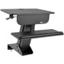 Tripp Lite series WorkWise Sit-Stand Desk-Clamp Workstation - 29 lb (13.15 kg) Capacity - Height Adjustable - 8.5" (215.90 mm) to 22" (Fleet Network)