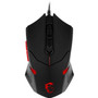 MSI Interceptor DS B1 Gaming Mouse - Optical - Cable - Black - USB - 1600 dpi - Scroll Wheel - 6 Button(s) (Fleet Network)