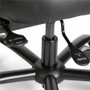 Safco 3397BV Vue Intensive-use Mesh Task Chair - Black Vinyl Seat - Adjustable Arms & Back - 500 lb Capacity