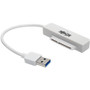 Tripp Lite series U338-06N-SATA-W USB 3.0 SuperSpeed to SATA III Adapter Cable, White - SATA/USB Data Transfer Cable for Hard Drive, - (Fleet Network)