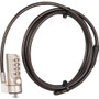 The Joy Factory LockDown Combination Cable Lock 6' for Tablets and Laptops - 6 ft (1.83 m) Cable - 4-digit - Combination Lock - Black (Fleet Network)
