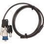 The Joy Factory LockDown Key Cable Lock 6' for Tablets and Laptops - 6 ft (1.83 m) Cable - Keyed Lock - Black - Steel - For Notebook, (Fleet Network)