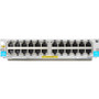 HPE 5400R 24-port 10/100/1000BASE-T PoE+ with MACsec v3 zl2 Module - For Data Networking - 24 RJ-45 1000Base-T LAN - Twisted Ethernet (Fleet Network)