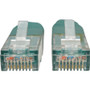 Tripp Lite series Cat6 Gigabit Molded Patch Cable (RJ45 M/M), Green, 15 ft - 15 ft (4.57 m) Category 6 Network Cable for Network - 1 x (N200-015-GN)