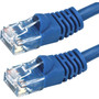 Monoprice Cat6 24AWG UTP Ethernet Network Patch Cable, 5ft Blue - 5 ft (1.52 m) Category 6 Network Cable for Network Device - First 1 (3427)