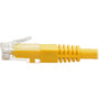 Tripp Lite series Cat6 Gigabit Molded Patch Cable (RJ45 M/M), Yellow, 25 ft - 25 ft (7.62 m) Category 6 Network Cable for Network - 1 (N200-025-YW)