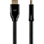 Monoprice Certified Premium High Speed HDMI Cable, HDR, 10ft Black - 10 ft (3.05 m) HDMI A/V Cable for Audio/Video Device - First End: (15429)