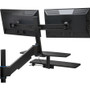 Kensington SmartFit Desk Mount for Monitor, Keyboard - 2 Display(s) Supported - 24" Screen Support - 22.50 lb (10205.83 g) Load - 75 x (K52796WW)