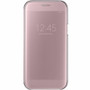 Samsung Clear View Cover (Galaxy A5) - For Samsung Galaxy A5 Smartphone - Pink - Silicone (Fleet Network)