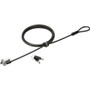Kensington N17 Keyed Laptop Lock for Dell Laptops On Demand - Master - 6 ft (1.83 m) Cable - Master Keyed Lock - Carbon Steel - For (Fleet Network)