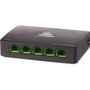 Luxul 5-Port Gigabit Desktop Switch - 5 Ports - Gigabit Ethernet - 10/100/1000Base-T - 2 Layer Supported - Twisted Pair - Desktop, - 3 (Fleet Network)