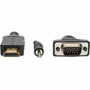 Tripp Lite series P566-003-VGA-A HDMI/VGA Audio/Video Cable - 3 ft (0.91 m) HDMI/Mini-phone/VGA A/V Cable for Monitor, Projector, TV, (P566-003-VGA-A)