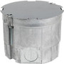Wiremold CRFB Series CRFB4 Four Gang Round Raised Floor Box - 4-gang - Aluminum - Die-cast Aluminum, Steel (Fleet Network)