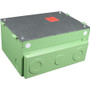 Wiremold Evolution Series Four/Five Gang On-Grade Floor Box - 5-gang - Green - Die-cast Aluminum (Fleet Network)