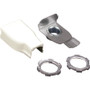 Wiremold 500/700 Elbow Box Connector Fitting - Elbow Box Connector Fitting - Ivory - Steel (Fleet Network)