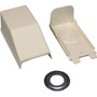 Wiremold 2300 Entrance End Fitting - End Fitting - White (Fleet Network)