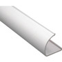 Wiremold Access 5000 Quarter-Round Trim Fitting - Cable Raceway Trim Fitting - White - 96" Length - Polyvinyl Chloride (PVC) (Fleet Network)