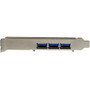 StarTech.com 4 Port PCI Express USB 3.0 Card - 3 External and 1 Internal - PCI Express 2.0 x1 - Plug-in Card - 4 USB Port(s) - 4 USB - (Fleet Network)
