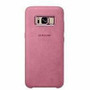 Samsung Alcantara Cover (Galaxy S8) - For Samsung Galaxy S8 Smartphone - Pink - Alcantara (Fleet Network)