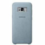 Samsung Alcantara Cover (Galaxy S8+) - For Samsung Galaxy S8+ Smartphone - Mint Blue - Alcantara (Fleet Network)