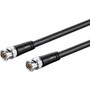 Monoprice Viper Series HD-SDI RG6 BNC Cable, 15ft - 15 ft (4.57 m) Coaxial Video Cable for Video Device, HDTV - First End: 1 x BNC - - (Fleet Network)