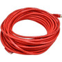 Monoprice Cat5e 24AWG UTP Ethernet Network Patch Cable, 50ft Red - 50 ft Category 5e Network Cable for Network Device - First End: 1 x (Fleet Network)