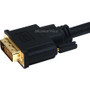 Monoprice 6ft 28AWG Dual Link DVI-D M/F Extension Cable - Black - 6 ft DVI-D Video Cable for PC, Monitor, Projector, HDTV, Video - 1 x (3546)