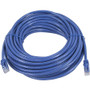 Monoprice FLEXboot Series Cat5e 24AWG UTP Ethernet Network Patch Cable, 75ft Blue - 75 ft Category 5e Network Cable for Network Device (Fleet Network)