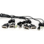 VERTIV KVM Cable - 6 ft (1.83 m) KVM Cable for KVM Switch, Audio Device, Workstation - First End: 2 x DVI-D (Dual-Link) Digital Video (CBL0152)