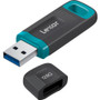 Lexar JumpDrive Tough USB 3.1 Flash Drive - 128 GB - USB 3.1 - 256-bit AES - 3 Year Warranty (LJDTD128ABNL)
