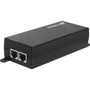 Edimax IEEE 802.3at Gigabit PoE+ Injector - 1 x 10/100/1000Base-T Input Port(s) - 1 x 10/100/1000Base-T Output Port(s) - 30 W - (Fleet Network)