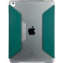 STM Goods Studio Folio Carrying Case For 9.7 Inch Apple iPad Air 2 Pro And Generation Dark Green Smoke Transparent Tablet STM-222-161JW-19