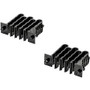 Panduit HD Flex Cord Clip - Cord Clip - Black - 2 Pack (Fleet Network)