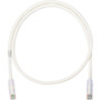 Panduit NetKey Cat.6 UTP Patch Network Cable - 25 ft Category 6 Network Cable for Network Device - First End: 1 x RJ-45 Network - Male (Fleet Network)