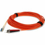 AddOn 15m ST (Male) Orange OM1 to LC (Male) Yellow OS2 Duplex OFNR Mode Conditioning Cable - 49.2 ft (15 m) Fiber Optic Network Cable (Fleet Network)