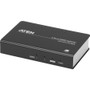 ATEN 2-Port True 4K HDMI Splitter - 4096 x 2160 - 49.21 ft (15000 mm) Maximum Operating Distance - 1 x HDMI In - 2 x HDMI Out - Metal (Fleet Network)