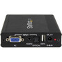 StarTech.com VGA to HDMI Converter with Scaler - 1920x1200 - Functions: Video Scaling - 1920 x 1200 - VGA - Audio Line In - Audio Line (Fleet Network)