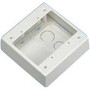 Panduit JBP2WH Mounting Box - 2-gang - White - Polyvinyl Chloride (PVC) - 1 (Fleet Network)